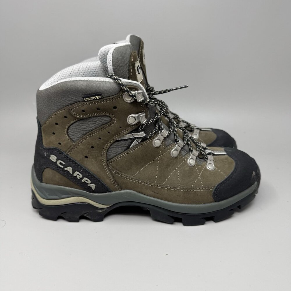 Scarpa Kailash Trek GTX HIKING BOOTS Unisex SZ Men's 7 Womens 8 Brown